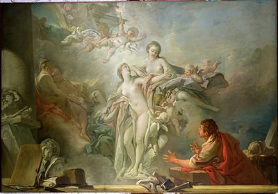 Pigmalión y Galatea de François Boucher